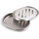 thumbnail image 3 of KAIYANG jaboneras de acero inoxidable, escurridor de jabón, bandeja de almacenamiento de esponjas para baño, 3 of 5