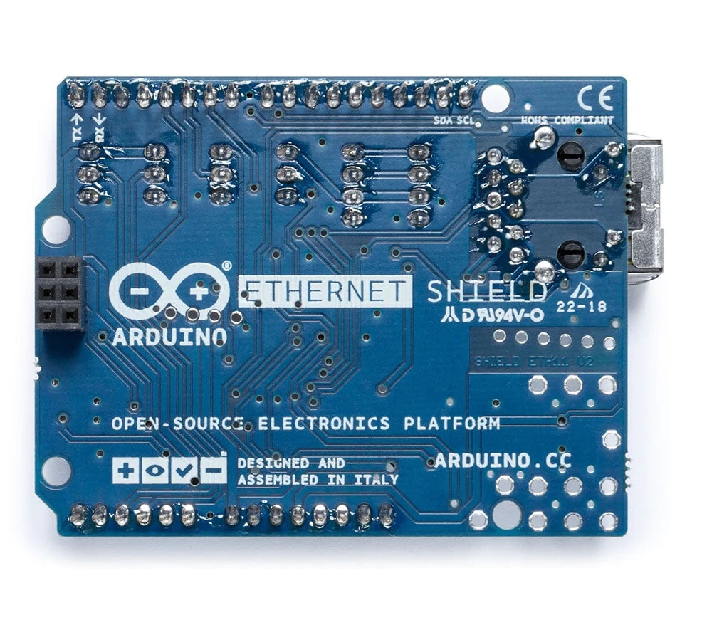 A000024 - ARDUINO ETHERNET SHIELD 2 WITHOUT POE MODULE
