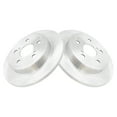 thumbnail image 2 of TRQ Rear Disc Brake Rotor LH RH Kit Pair Set of 2 for Toyota Lexus New, 2 of 5