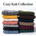 thumbnail image 3 of 6 Pack Womens Crew Socks,Size 6-11,Casual Knit Cotton Comfy Breathable Cool Dress Socks for women girl and teens(6 Beige), 3 of 6
