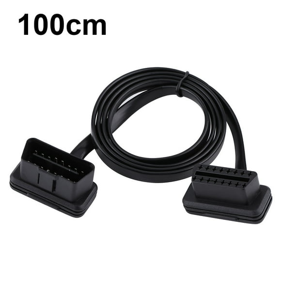 Garosa Car Auto 16 Pin Male to Female OBD2 Extension Cable Diagnostic Adapter, OBD2 Extension Cable