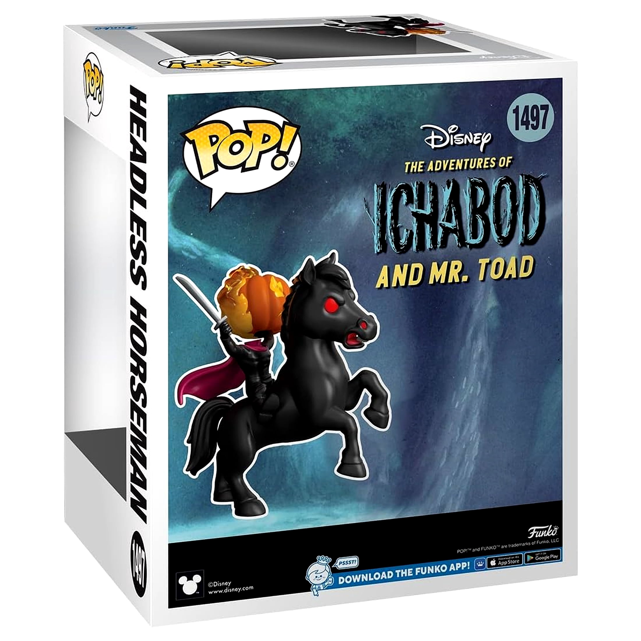 FUNKO POP! Rides Deluxe: Disney's Legend of Sleepy Hollow - Headless Horseman, Funko, Gifts
