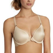 Maidenform Womens Pure Genius T-Back Bra with Lace, 38B, Gloss