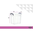 thumbnail image 3 of Superio Clear Storage Bin with Lid- Plastic Box for Home, 20 Quarts, 3 of 6