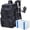 Black Camo(4 Tackle Boxes Included), variant on Fishing Backpack With Rod Holders Tackle Box 42l Large Water-resistant Fish Bag Store Gear