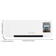 thumbnail image 3 of Two In One Wall Mounted Mobile Air Electric Fan Fully Installed Mobile Air Conditioning 2024 Mini Split AC/heating System W Portable Ductless Remote Home/bedroom/studio, 3 of 9