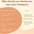 thumbnail image 6 of Instant Red Hair Dye Shampoo 3 in 1 for Women, Semi-Permanent Color Shampoo for Grey Hair Coverage, Ginger Extract Color Shade Shampoo Easy to Use, 16.9 fl oz[Dark Burgundy], 6 of 9