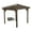 Weathered Acorn, variant on Highwood Bodhi 10' x 10' Pergola Set with 5ft Weatherly Porch Swing - Outdoor, Eco-friendly, Synthetic Wood