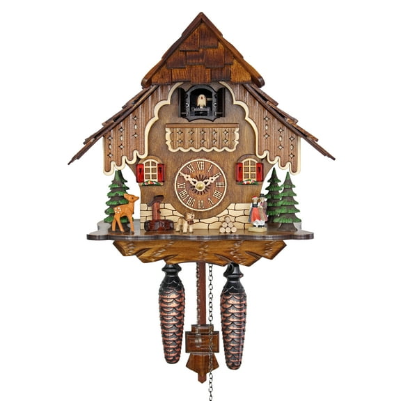 herrzeit by Adolf Herr Quartz Cuckoo Clock - In the Black Forest AH 21 QM