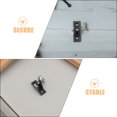 thumbnail image 3 of Minkissy 3Pcs Durable Stainless Steel Boat Bimini Top Hardware with Pin and Ring for Marine Canopy, 3 of 8
