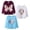 23GLT01, variant on HILEELANG Toddler Girls Long Sleeve Graphic T-Shirts, 3-Pack Soft Cotton Crewneck Tees with Floral and Girl Prints, White Yellow Sizes 2T-7T