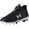 thumbnail image 2 of Under Armour Men's Leadoff Mid Rubber Molded Baseball Cleat Shoe, 2 of 2