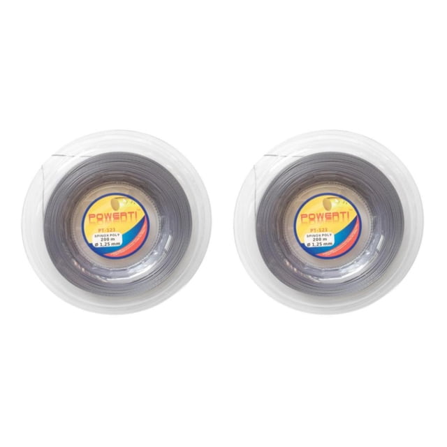 Cuerda de Raqueta de Tenis Sonducket 12 m Alta Elasticidad Gris 2Conjunto