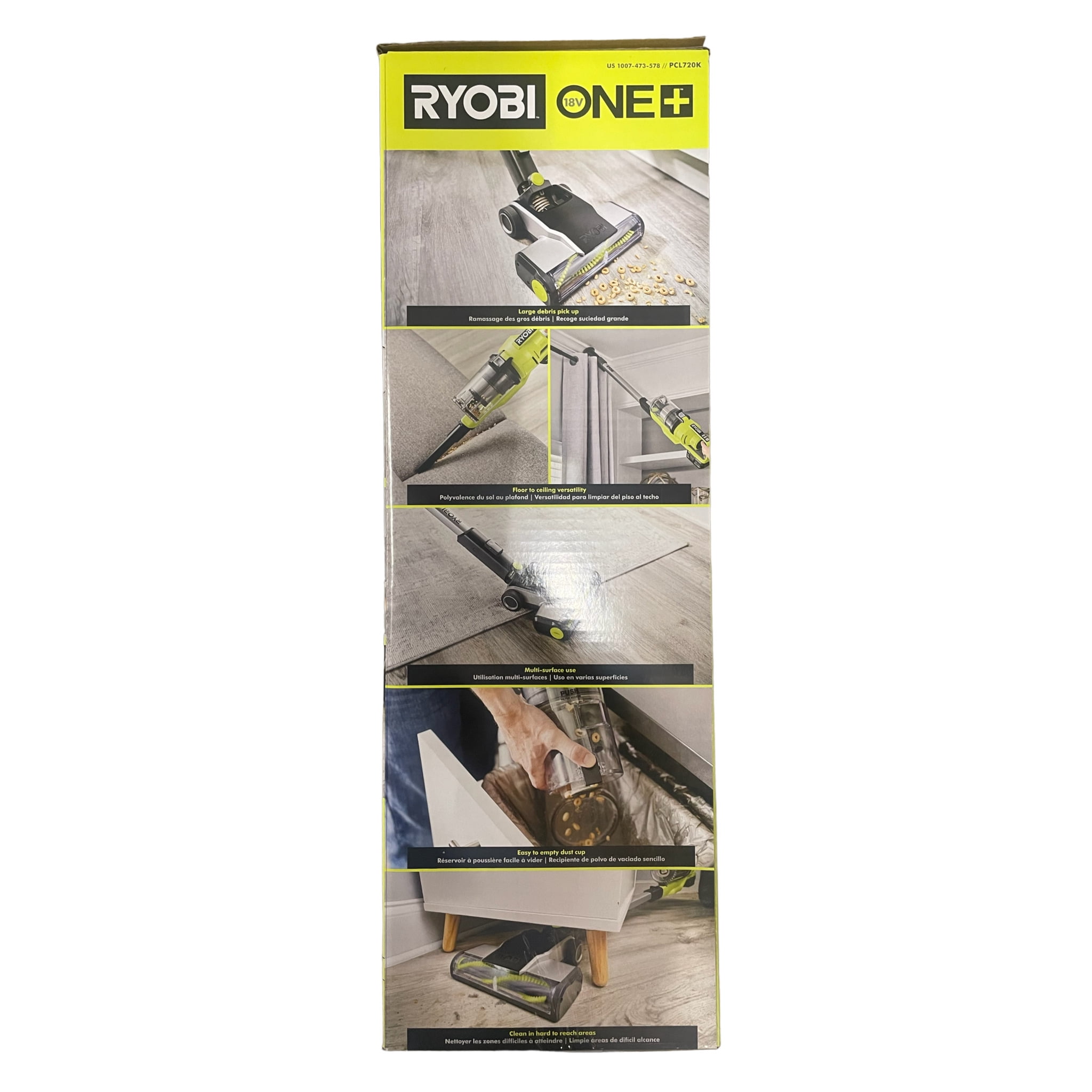 RYOBI Cordless Stick VAC, Green