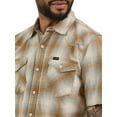 thumbnail image 5 of Wrangler® Men's Premium Short Sleeve Plaid Shirt, Sizes S-2XL, 5 of 5