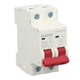 thumbnail image 2 of Disyuntor 2P DC 1000V MCB 25A Interruptor de protección de montaje en carril DIN Capacidad de ruptura 6000A, 2 of 5