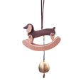 thumbnail image 1 of CAIROYAR Campanas de viento para perros salchicha para exteriores, campanillas de viento de metal para perros salchicha, regalos de perros salchicha para mujeres y hombres, campanillas de viento para, 1 of 1