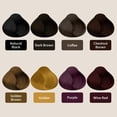 thumbnail image 2 of Herbal Essence Hair Dye - Self-Application Dye Cream for Gray Coverage (Coffee,60ml x 3 Pack), 2 of 5