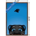 thumbnail image 2 of NFL Carolina Panthers - S. Preston Mascot Sir Purr 20 Wall Poster, 22.375" x 34", Framed, 2 of 3