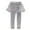 Grey, variant on Aocisk Girls Leggings with Tutu Ruffle Skirt Pull On Warm for School Performance Comfortable Girls Trousers Black 5 Years