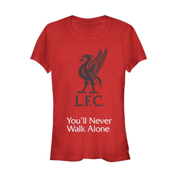 Junior S Liverpool Football Club Bird Logo Never Walk Alone Graphic Tee Red X Large Walmart Com