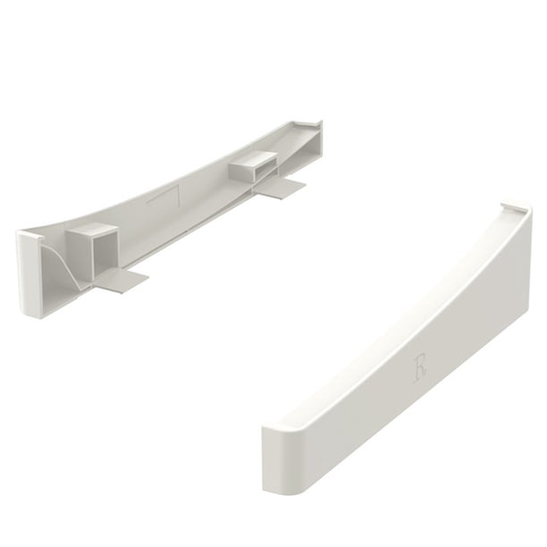 Bearachild Paquete de 2 soportes de consola de juegos soportes de elevación de soporte horizontal reemplazo de equipo de jugador para Videojuegos y accesorios Blanco
