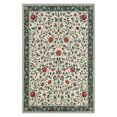 thumbnail image 7 of GENIMO 2'x3' Floral Area Rug, Machine Washable Non Slip Low Pile Rug for Entryway Front Door Kitchen Bathroom, Cream Green, 7 of 7