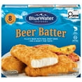 thumbnail image 1 of BlueWater Seafoods Beer Battered Fish, Wild Caught Pollock, 450 g, 1 of 10