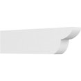 thumbnail image 1 of Ekena Millwork RFTP03X06X24CRE 6 x 3 x 24 in. Standard Crestline Architectural Grade PVC Rafter Tail, 1 of 1