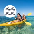 thumbnail image 1 of COMPUKAS 1 Set Kayak Rail Screws Nuts in Silver 304 Stainless Steel for Durability, 1 of 8