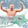 thumbnail image 5 of Plastic 4 in 1 Ice Bath Thermometer With Timer Waterproof Smart Cold Plunge Thermometer Compact Digital Display Cold Tub Thermometer for Outdoor Ice Bath Challenge, 5 of 10