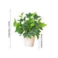 thumbnail image 3 of Plantas en Macetas Artificiales Simulación de la Planta Verde Artificial Decoración Del Vestíbulo Del Hotel de la Oficina en Macetas Planta Verde Decoración Del Hogar Planta Artificial, 3 of 6