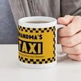 thumbnail image 6 of CafePress - Grandma Taxi Mugs - 11 oz Ceramic Mug - Novelty Coffee Tea Cup, 6 of 6