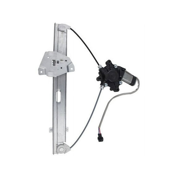 Rear Left Power Window Regulator and Motor Assembly - Compatible with 2004 - 2008, 2010 - 2011 Mitsubishi Endeavor Sport Utility 4-Door 3.8L V6 Naturally Aspirated SOHC GAS 2005 2006 2007