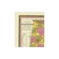 thumbnail image 4 of Historic State Map - Alabama - Mitchell 1846 - Vintage Wall Art, 4 of 4