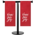 thumbnail image 4 of Winter Wonder Lane Red Kitchen Towel 2-Pack, Peace Love Joy Christmas, 4 of 6