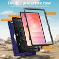 thumbnail image 7 of Protecive Case for Samsung Galaxy Tab S11 Ultra 14.6 inch 2025 SM-X930/X936B/X936E/X936U Shockporoof Cover with Pencil Holder Rotating Hand Strap & Stand Shoulder Strap & Universal Stylus Pen, 7 of 7