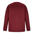 thumbnail image 5 of ZHYou Mens Long Sleeve Tee Shirts Color Blocked Round Neck Lightweight Breathable Fitness Sport Blouses Tops, 5 of 5
