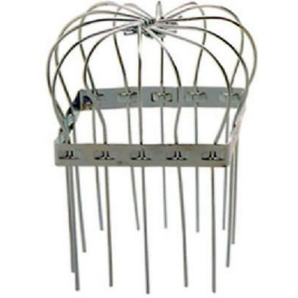 3" Square Galvanized Downspout Strainer Basket Heavy Gauge Wire 4PK