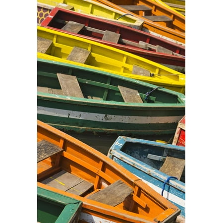 Colorful Boats, Manila, Philippines Print Wall Art By Keren