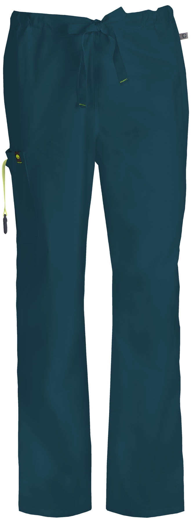 Code Happy Men's Drawstring Antimicrobial Cargo Scrub Bottoms
