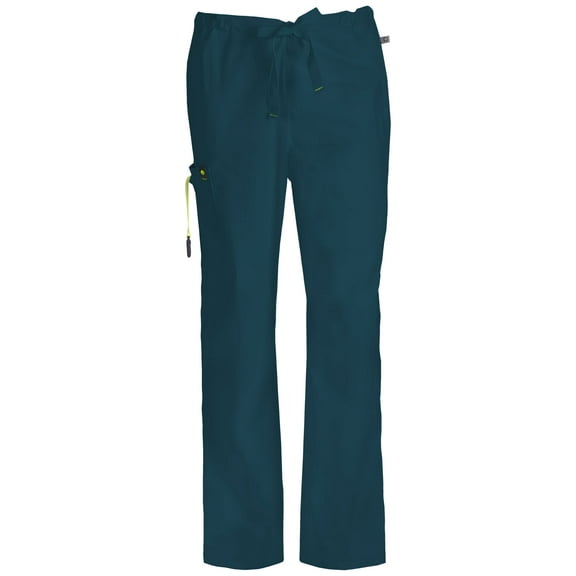 Code Happy Men's Drawstring Antimicrobial Cargo Scrub Bottoms