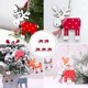 thumbnail image 2 of Piezas Colgantes para Árbol de Navidad Colgantes para Árbol de Navidad de Reno Decoraciones para Árboles de Madera Decoraciones para Árboles de Navidad Decoraciones Colgantes de Navidad (re, 2 of 4