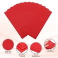 thumbnail image 3 of 50 Pcs Servilletas Desechables con Sensación de Lino y Bolsillos para Cubiertos Incorporados, Servilletas de Papel para Cuchillo y Tenedor Rojas, 3 of 6