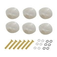 thumbnail image 1 of 6 uds clavijas de afinación de guitarra botones perillas de afinador de cabezal de máquina duraderas con virola y tornillo para piezas de repuesto de Oro CUTICAT Botón de clavija de afinación, 1 of 8