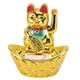 thumbnail image 2 of Figura De Gato Afortunado Con Energía Solar, Estatua De Fortuna Cat Solar Maneki Neko Con Brazo Ondulado Para La Decoración De Escritorio De La Oficina En Casa, 2 of 7