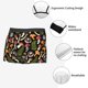 thumbnail image 3 of Balery Mushrooms Calzoncillos bóxer para hombre, ropa interior de algodón suave y transpirable con cinturilla de nailon-Medium, 3 of 5