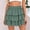 Army Green, variant on BUIGTTKLOP Mini Skirts for Women Summer High Waist Ruffle Shorts Skirt Cute Flowy Layered Beach Casual Boho Skirts