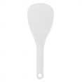 thumbnail image 3 of 4X Kitchen Dotted White Plastic Flat Rice Scoop Paddle Meal Spoon, 3 of 4