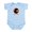 Sky Blue, variant on CafePress - Cricket Ball Body Suit - Baby Light Bodysuit, Size Newborn - 24 Months